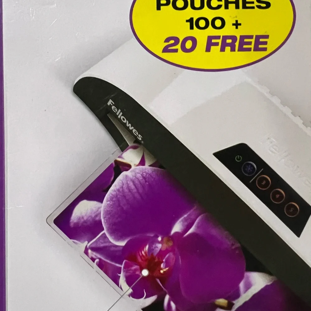 New sealed pack Fellowes Thermal Laminating Pouches